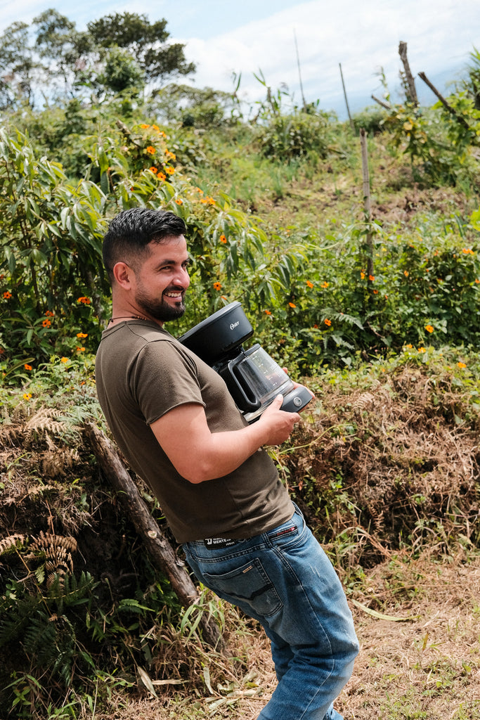 Esnaider Ortega Gomez & Family, Washed Sidra, Colombia