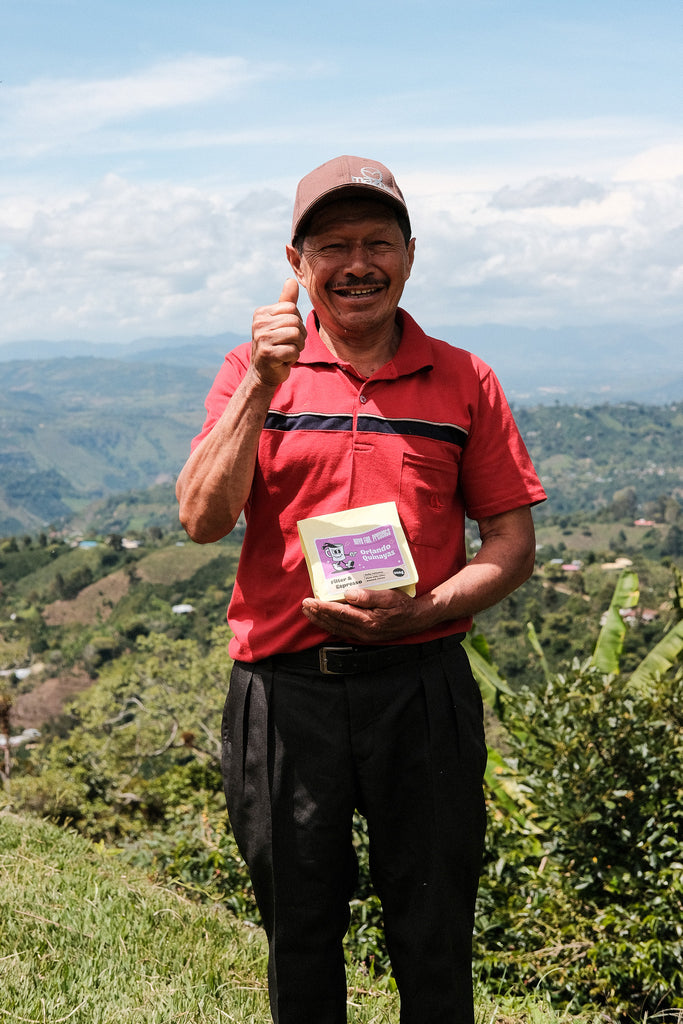 Orlando Quinayas, Washed Red Caturra & Tabi, Colombia